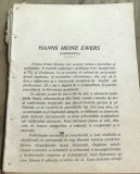 L. CRT Regalista - Lectura - Hannz Heinz Ewers, 1935