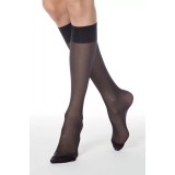 Șosete Lungi 3/4 Damă Lycra, Tension Soft 20 Den - Nero, 36-39 (23-25)