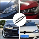 Set pleoape faruri negru lucios pt VW Volkswagen Golf 7 an 2013-2017