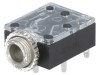 Conector Jack 3,5mm soclu mamă stereo 3 piste THT