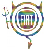 Cumpara ieftin Sticker Fiat Devil