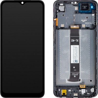 Display cu Touchscreen Xiaomi Redmi A1+ / A1, cu Rama, Negru, Service Pack 5600010C3S00 foto