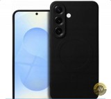 Husa MagSafe pentru Samsung Galaxy S25 Edge S937 OEM Silicone Mag Neagra