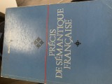 PRECIS DE SEMANTIQUE FRANCAISE - MARIANA TUTESCU