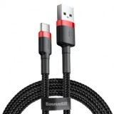 CABLU USB - TIP C 2A 10W BASEUS- NEGRU/ROSU