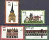 DDR 1984 - Clădiri istorice, arhitectura, serie neuzata