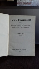 VIATA ROMANEASCA - REVISTA LITERARA SI STIINTIFICA. ANUL IX, 1914. NR.10,11 SI 12 foto