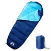 VidaXL Sac de dormit tip mumie pentru adulți de camping, 3 anotimpuri