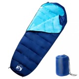 vidaXL Sac de dormit tip mumie pentru adulți de camping, 3 anotimpuri