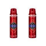 Set 2x Deodorant spray Old Spice Captain, Barbati, 200 ml