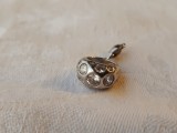 Argint AGATHA PARIS CHARM cu ZIRCONII elegant FRANTA brand de lux de TOP superb