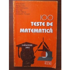 100 teste de matematica Viorel Burlec, Steluta Chifor, Doru Isac