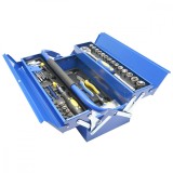 Cumpara ieftin Trusa de scule 64 piese cutie metalica 48x24x21cm