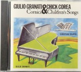 Giulio Granati &amp; Chick Corea &lrm;&ndash; Cornici &amp; Children'S Songs NM / NM cd jazz Nueva, Italia, 1990