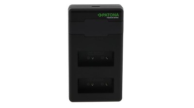 PATONA Premium Twin Performance PD Charger f. Fuji NP-W126 HS30 EXR HS30EXR HS-30EXR HS33 EXR HS33EXR HS-33EXR XPro 1 X-Pro 1 incl. cablu USB-C foto