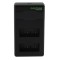 PATONA Premium Twin Performance PD Charger f. Fuji NP-W126 HS30 EXR HS30EXR HS-30EXR HS33 EXR HS33EXR HS-33EXR XPro 1 X-Pro 1 incl. cablu USB-C