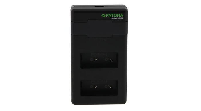 PATONA Premium Twin Performance PD Charger f. Fuji NP-W126 HS30 EXR HS30EXR HS-30EXR HS33 EXR HS33EXR HS-33EXR XPro 1 X-Pro 1 incl. cablu USB-C