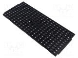 Tăviță ESD pentru circuite electronice ANTISTAT 8x13mm neagră 150&deg;C