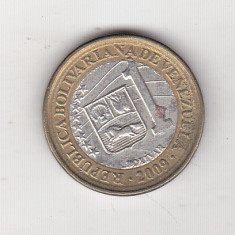 bnk mnd Venezuela 1 bolivar 2009 , bimetal