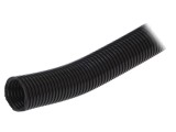 Tub de protecție poliamidă neagră 23mm -40&divide;120&deg;C