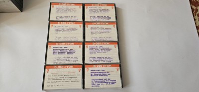TDK D-C60 Dynamic Cassette Normal Bias 120usEQ , LOT 8 BUCATI foto