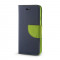 Husa Pentru HTC Desire 630 - Leather Fancy TSS, Bleumarin