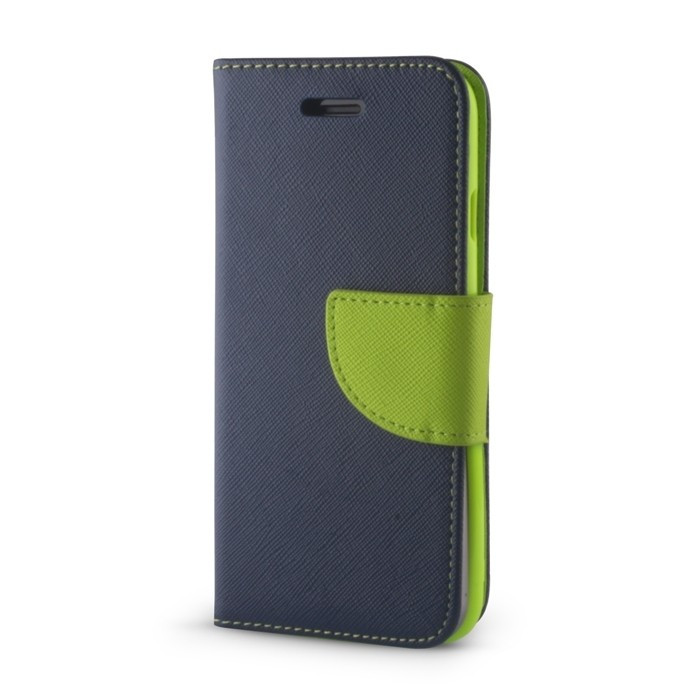 Husa Pentru APPLE iPhone 5/5S/SE - Leather Fancy TSS, Bleumarin