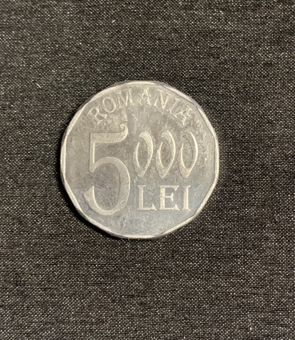 Moneda 5000 lei 2001