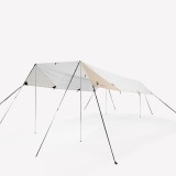 Adăpost Multifuncțional camping Fresh XL cu 4 bețe, Quechua