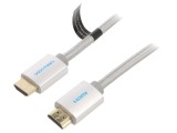 Cablu HDMI 2.0 3m PVC textil, mufă HDMI la ambele capete
