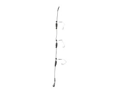 Montura pescuit super caras cu 3 momitoare + 3 carlige legate cu fir textil prokarpfishing