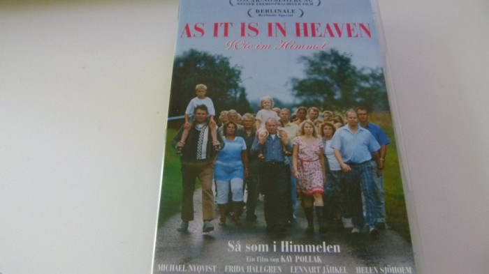 as it is in heaven - dvd-cn