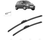 Cumpara ieftin Set 2 Stergatoare RENAULT CLIO II (BB, CB) 1998-2016, parbriz, Bosch Aerotwin Retrofit