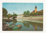 FA38-Carte Postala- UNGARIA - Gyor , Raba Riverside, necirculata, Fotografie