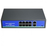Switch Poe BestNPS, 8+2 porturi Gigabit, 250m, 30W NPS0820GBL SafetyGuard Surveillance