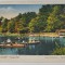SIBIU , LACUL DUMBRAVEI , CARTE POSTALA , 1932