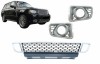 Grila Bara Fata cu Ornamente Proiectoare compatibila cu Land Range Rover Vogue III L322 (2010-2012) Autobiography Design Crom Performance AutoTuning, KITT