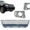 Grila Bara Fata cu Ornamente Proiectoare compatibila cu Land Range Rover Vogue III L322 (2010-2012) Autobiography Design Crom Performance AutoTuning