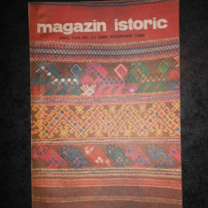 REVISTA MAGAZIN ISTORIC (Noiembrie, 1988)