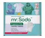 Tablete pentru masina de spalat rufe cu bicarbonat de sodiu 30 bucati x 25g Mr. Soda
