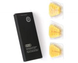Rezerve Odorizant Auto Original Audi Singleframe Galben (Lamaie &amp; Ghimbir) - Set 3 buc.