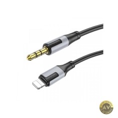 Cablu Audio Lightning - 3.5mm Borofone BL19 Creator 1m Negru