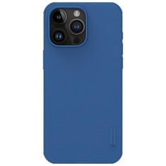 Carcasa Nillkin Frosted Shield Pro compatibila cu iPhone 15 Pro Max Blue