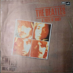 LP: THE BEATLES - A TASTE OF HONEY, MELODIA, URSS 1990, VG++/EX