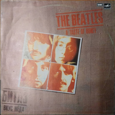 LP: THE BEATLES - A TASTE OF HONEY, MELODIA, URSS 1990, VG++/EX foto