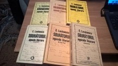 Sburatorul. Agende literare - vol. 1-6 - E. Lovinescu (Editura Minerva, 1993, 1996, 1999, 2000; Fundatia Nationala pentru Stiinta si Arta, 2001, 2002)