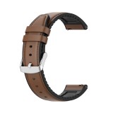 Techsuit - Watchband 22mm (W007) - Samsung Galaxy Watch (46mm)/Watch 3/Gear S3, Huawei Watch GT/GT 2/GT 3 (46mm) - Brown
