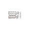 Set garnituri chiulasa FIAT STILO (192) 1.2 16V (192_XA1B) 2002-2006 CORTECO 418761P