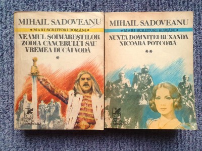 Mihail Sdoveanu, colectia Mari scriitori romani, 2 volume: Neamul Soimarestilor foto