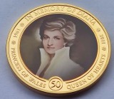 412. Moneda Insulele Cook 1 dollar 2011 (Princess Diana - In Memory)